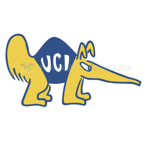 UC Irvine Anteaters logo T-shirts Iron On Transfers N4213 - Click Image to Close